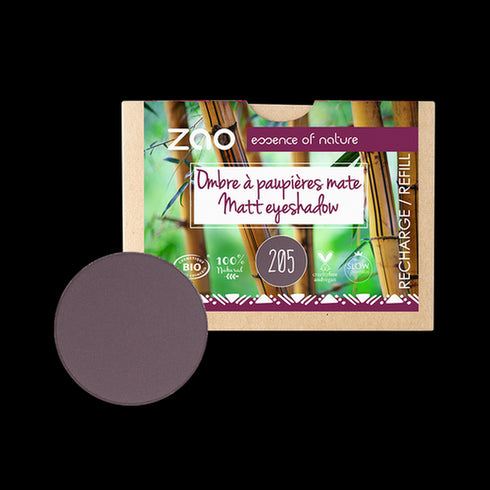 Zao 艷彩單色礦物眼影 Pearly & Matt Eyeshadow